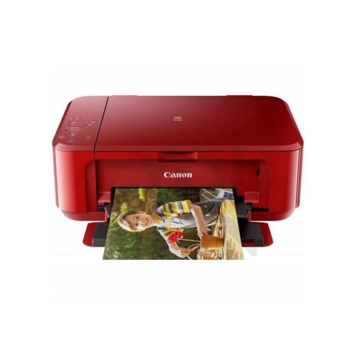 Canon Pixma MG3670 - Red/A4/AIO/Duplex/Cloud Print/Wireless/ Color Home/Photo Inkjet Printer