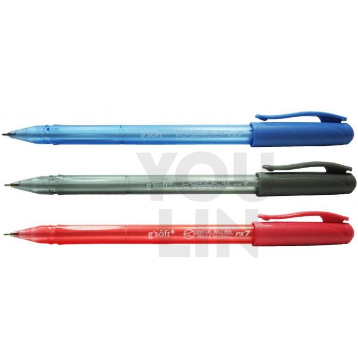 G'Soft RX7 0.7MM Semi Gel Ball Pen