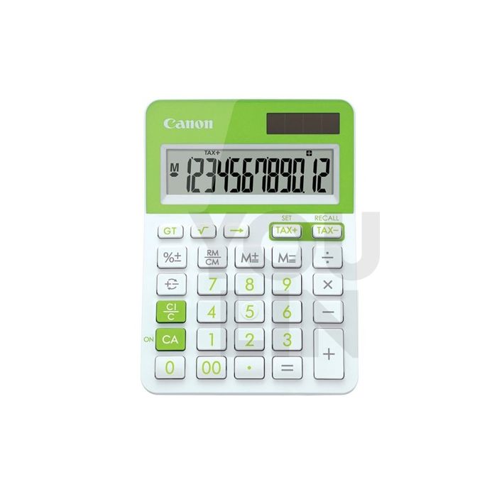 Canon LS-123T-GR 12 Digits Desktop Calculator (Green)