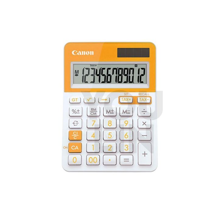 Canon LS-123T-OR 12 Digits Desktop Calculator (Orange)