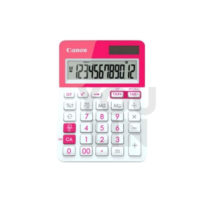 Canon LS-123T-PK 12 Digits Desktop Calculator (Pink)
