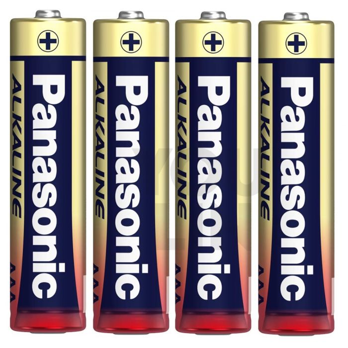 Panasonic Alkaline AAA Battery 4pc Pack