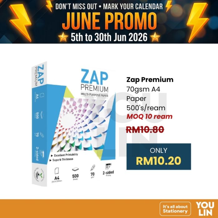 ZAP PREMIUM A4 70GM PHOTOSTAT PAPER 500'S