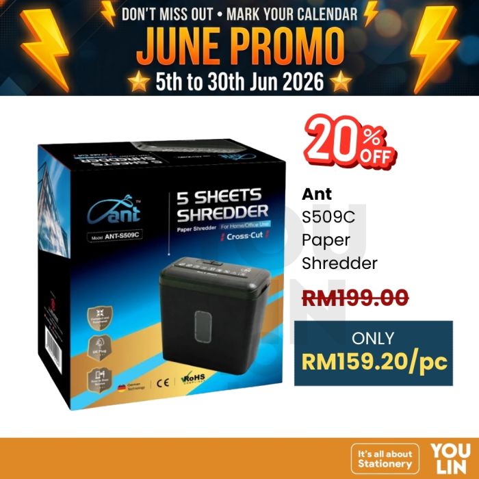 ANT S509C Paper Shredder
