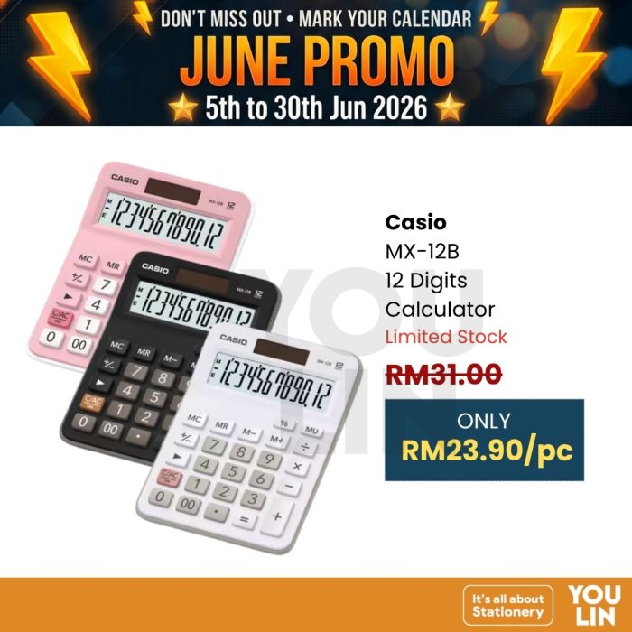 Casio Calculator 12 Digits MX-12B