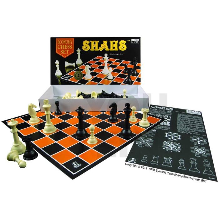 SPM Shahs Chess Set - Economy (Spm 89)