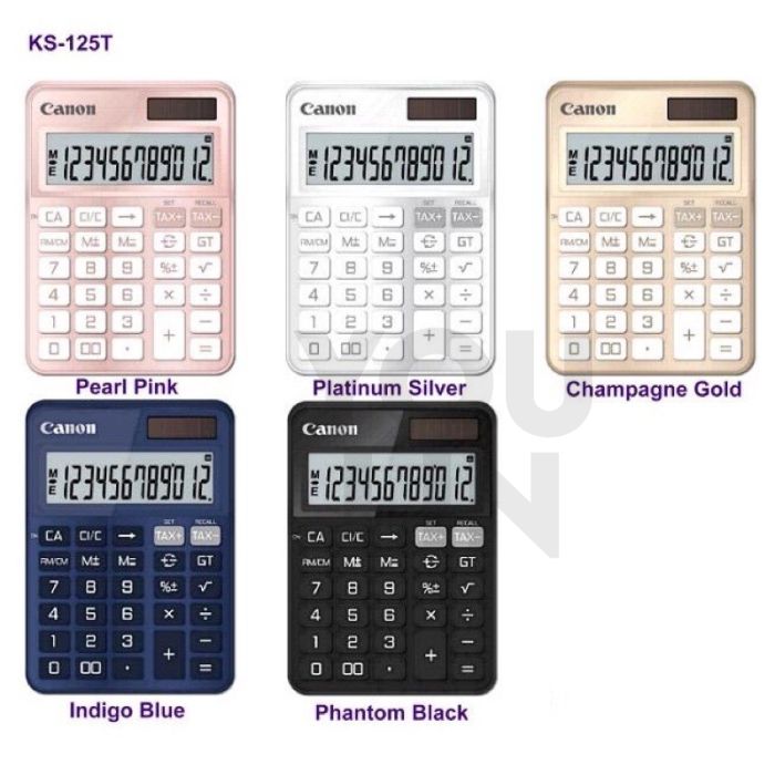 Canon Desktop Calculator 12 Digits KS-125T