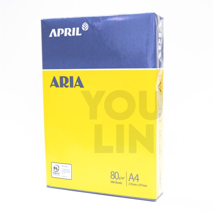 ARIA 80gsm A4 Paper 500's X 5reams