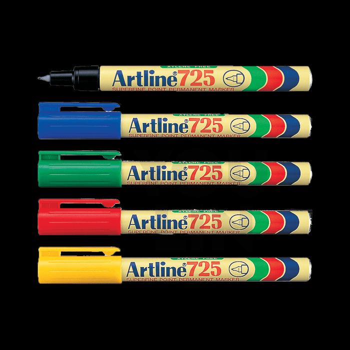 Artline 725 Permanent Marker Pen 0.4mm