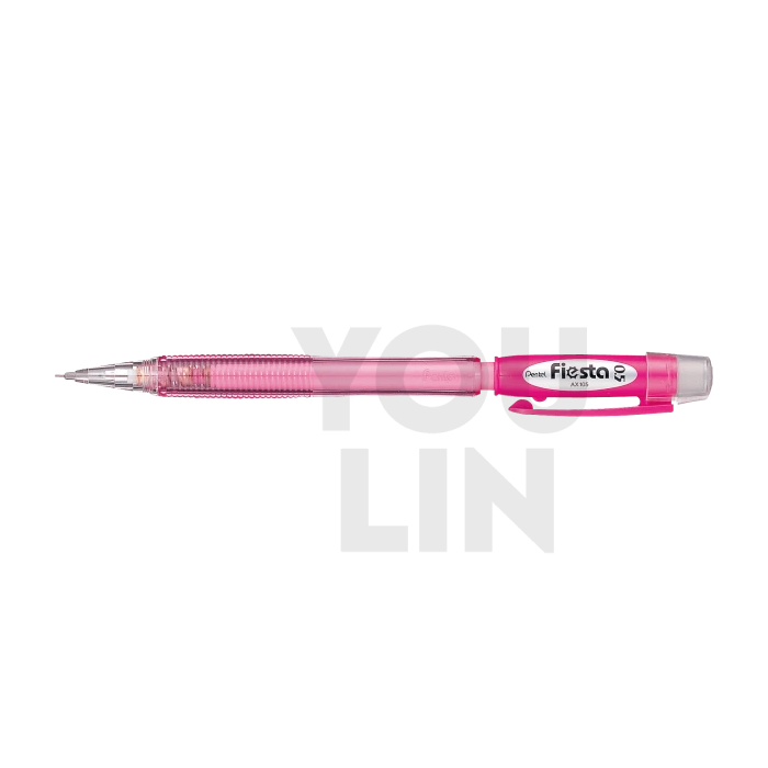 PENTEL AX105-B FIESTA 0.5MM M/PENCIL - RED