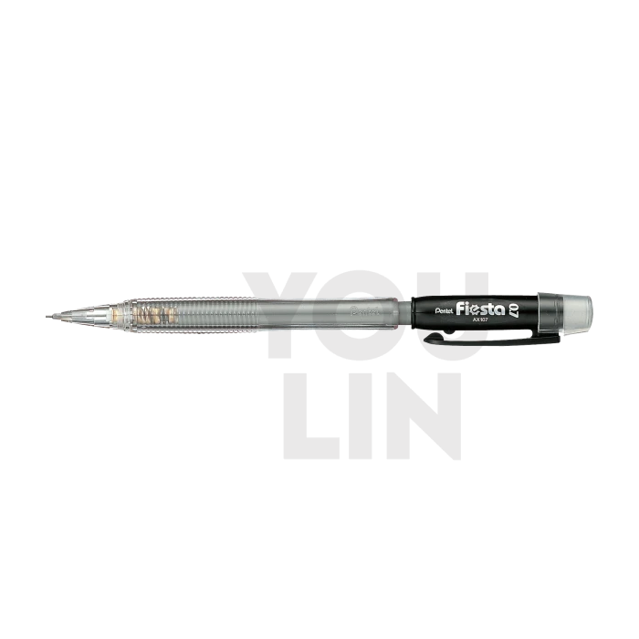PENTEL AX107-A FIESTA 0.7MM M/PENCIL - BLACK