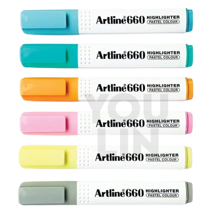 Artline 660 Highlighter Pastel