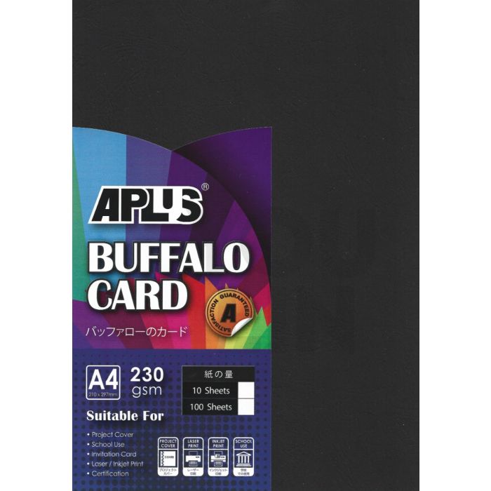 APLUS A4 230gm Buffalo Card 100'S