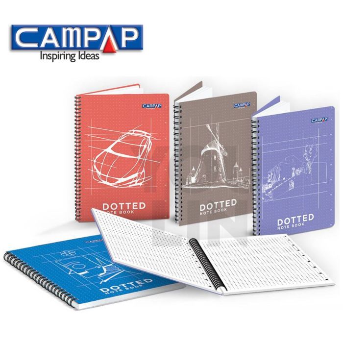 Campap CA3169 Wire-O Dotted Note Book A5