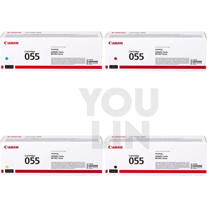 Canon 055 Toner Cartridge 2.3k (Per Pcs) - Colour