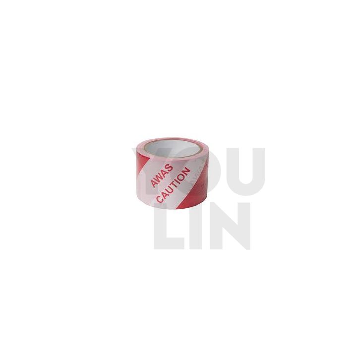 Barrier Caution Tape 72mm x 50m (White/Red)