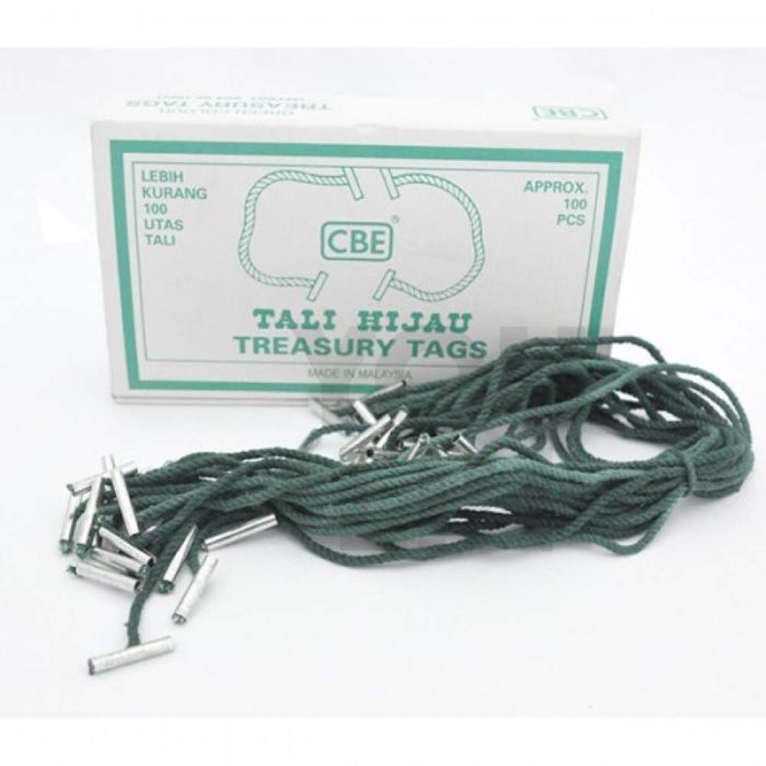 CBE 10T Treasury Tag 100's
