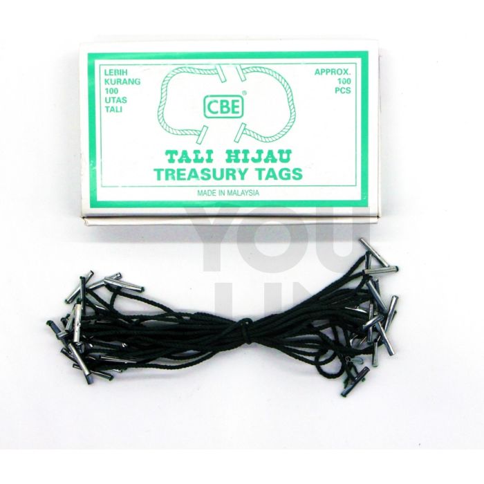 CBE 5T Treasury Tag 100's
