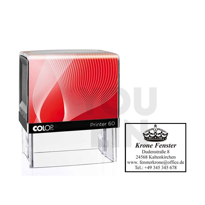 Colop Printer 60 Self-Ink Stamp (max.36 x 75mm)