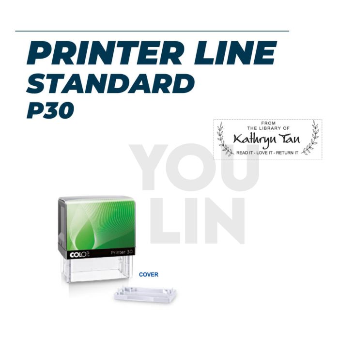 Colop Printer 30 Self-Ink Stamp (max.17 X 46mm)