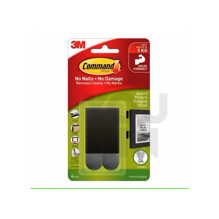 COMMAND 17201 (B) MEDIUM PICTURE HANGING STRIP