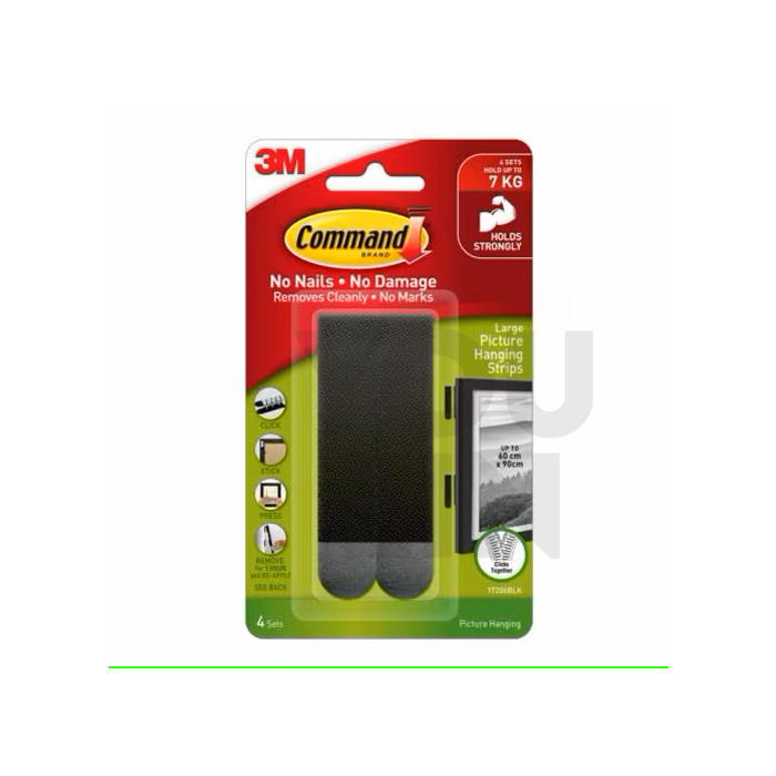 COMMAND 17206 (B) LARGE PICTURE HANGING STRIP