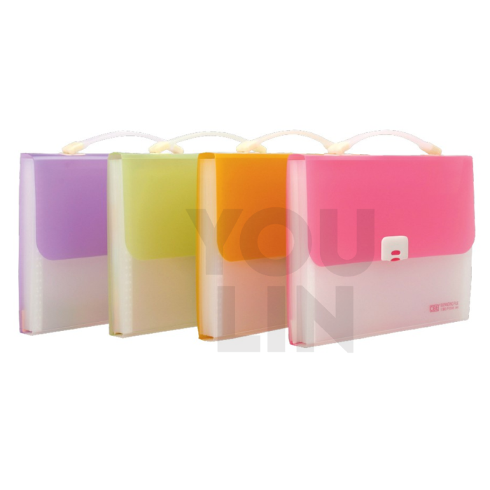 CBE F4308 A4 13 Pockets Expanding File With Handle
