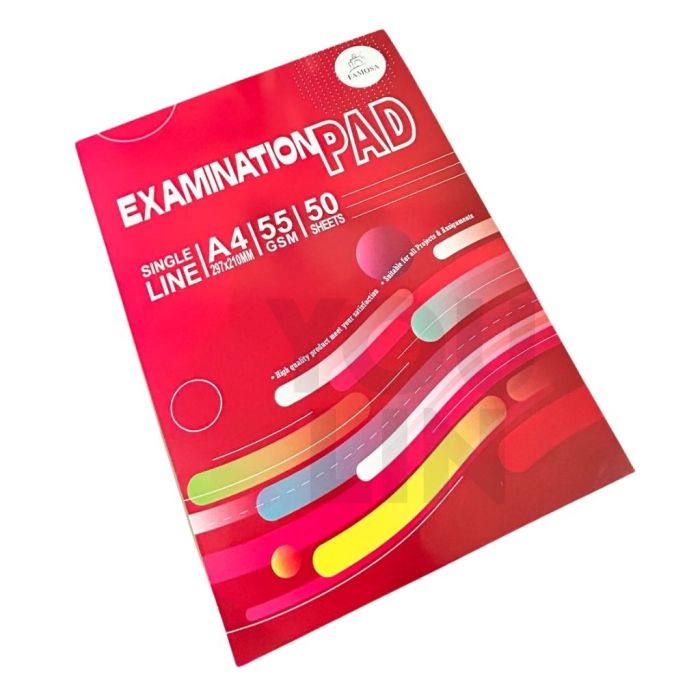 FAMOSA A4 55GSM EXAM PAD 50'S