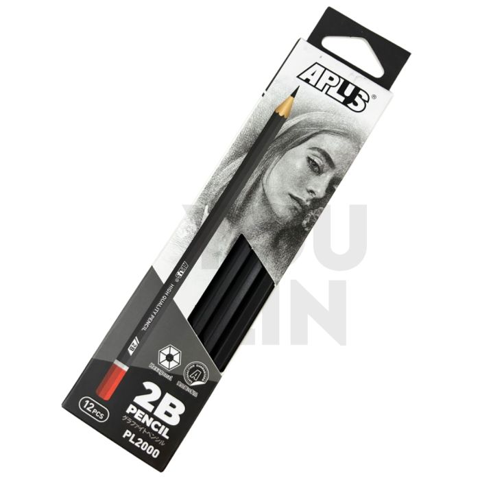 APLUS 2B Pencil PL2000 - 12'S/Box