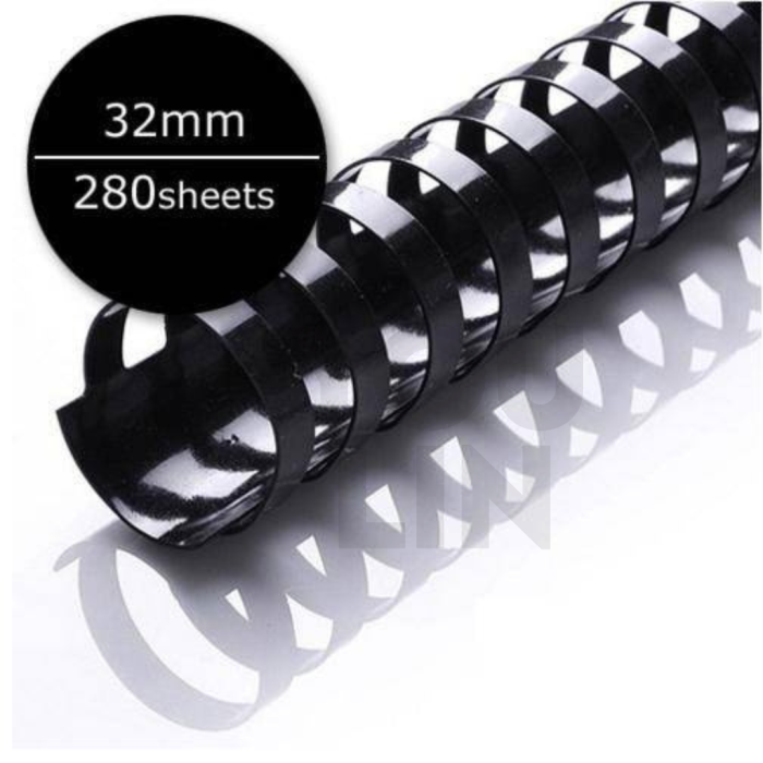 APLUS 32mm Binding Comb - Black 50'S