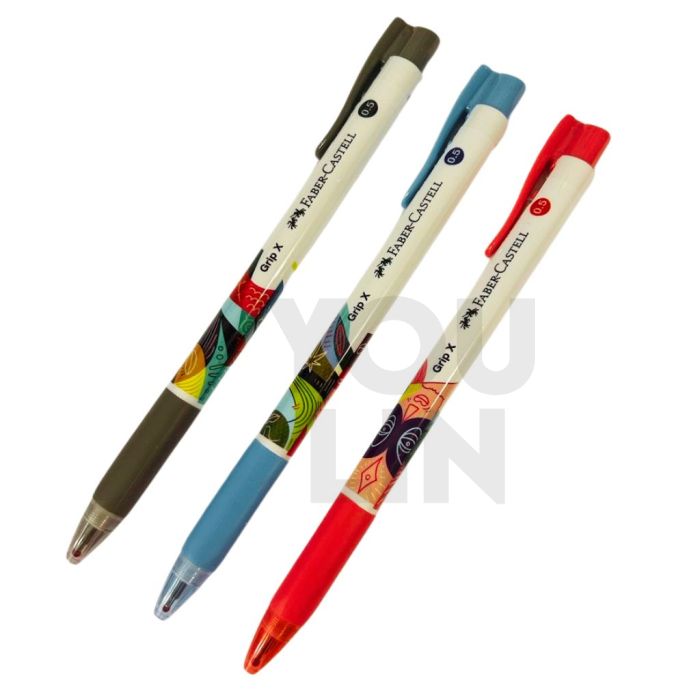 Faber Castell 0.5mm Grip X5 Ball Pen