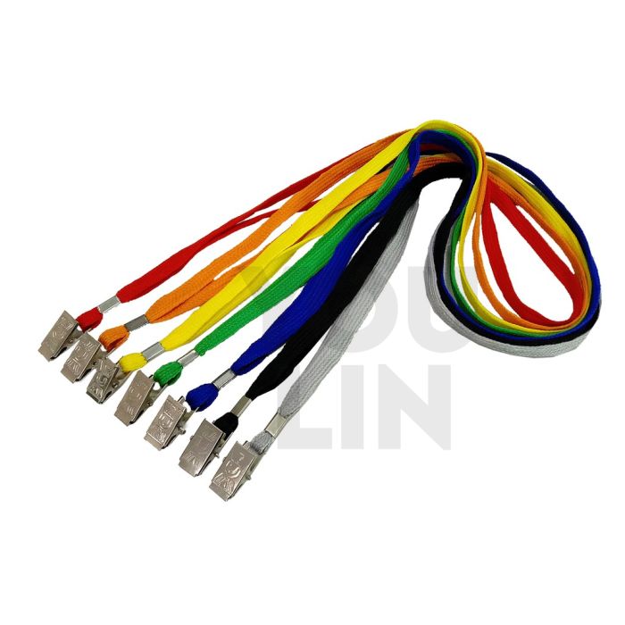 Cotton Lanyard With Clip
