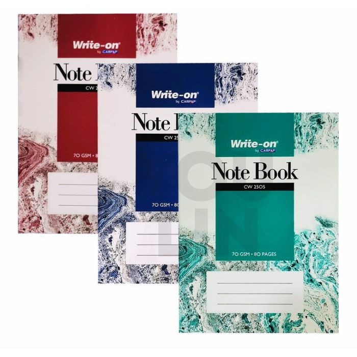 Campap CW2505 Write-On A6 Note Book