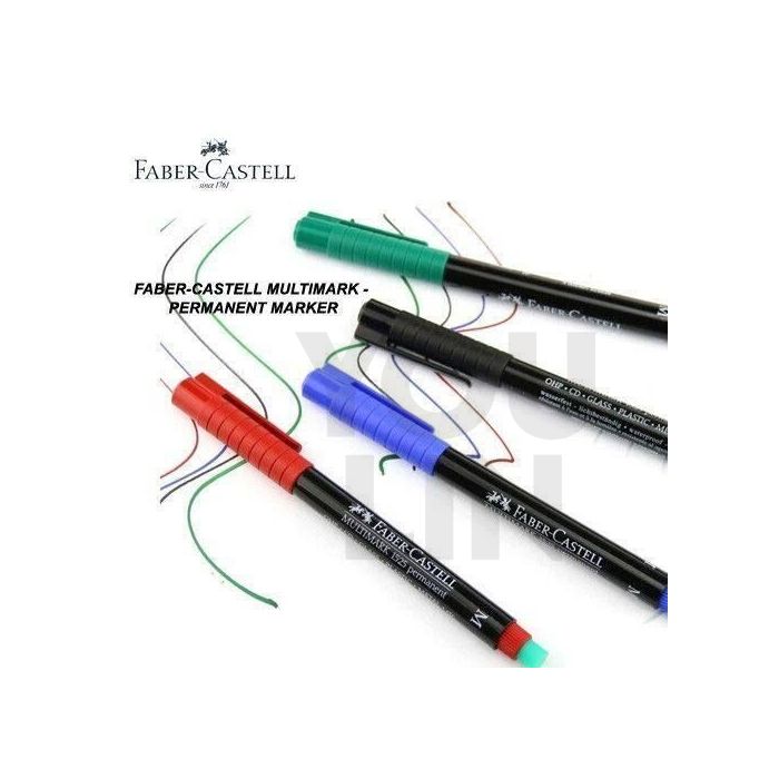 Faber Castell S OHP PEN (P) Erasable Permanent Marker Pen