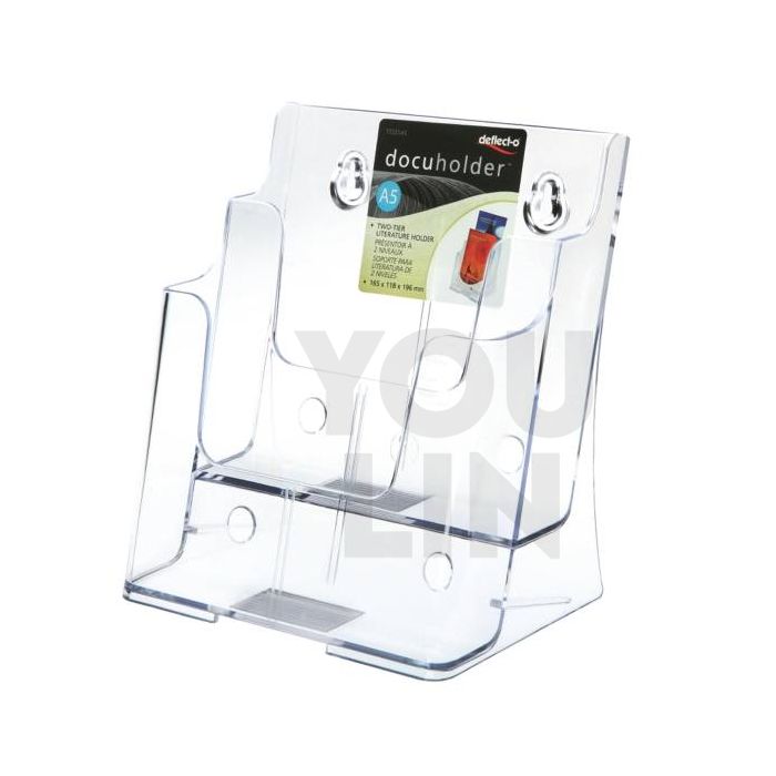 A5 2 Layer Acrylic Brochure Stand