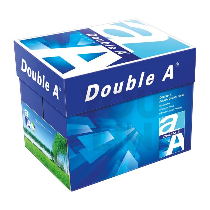 Double A 80gsm A4 Paper 550's X 5reams