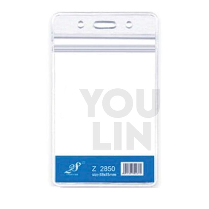 East-File 2850Z Name Badge With Plastic Zip