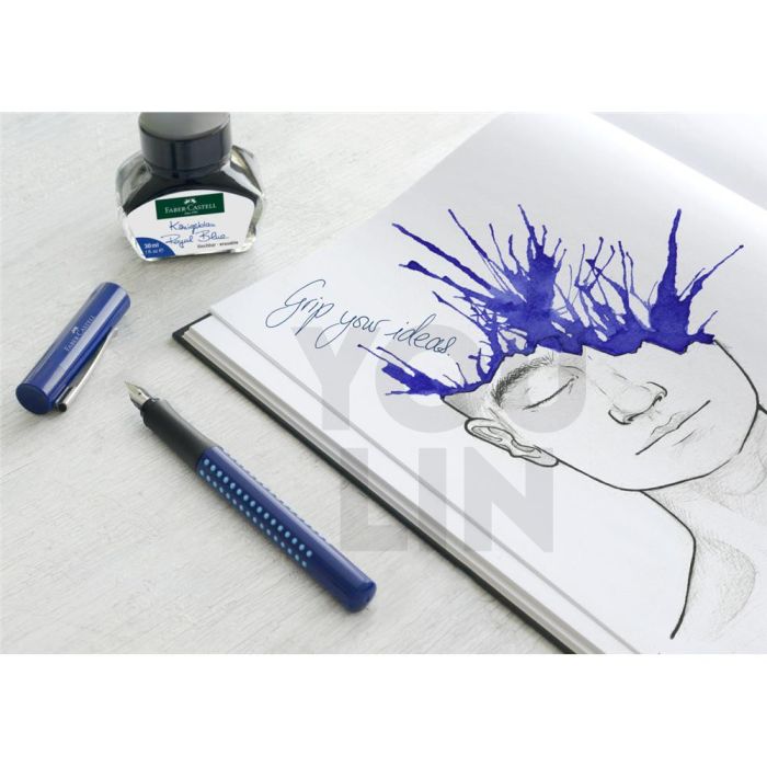 Faber Castell Ink Bottle 30ML For Fountain Pen (Erasable)
