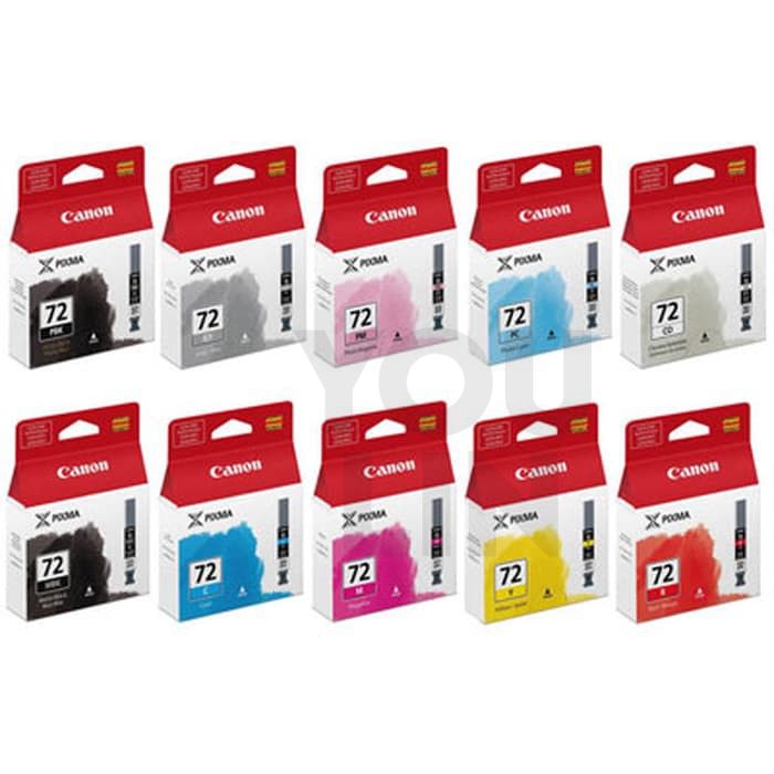 Canon PGI-72 Ink Cartridges ( Per Pcs 14ml) - Colour