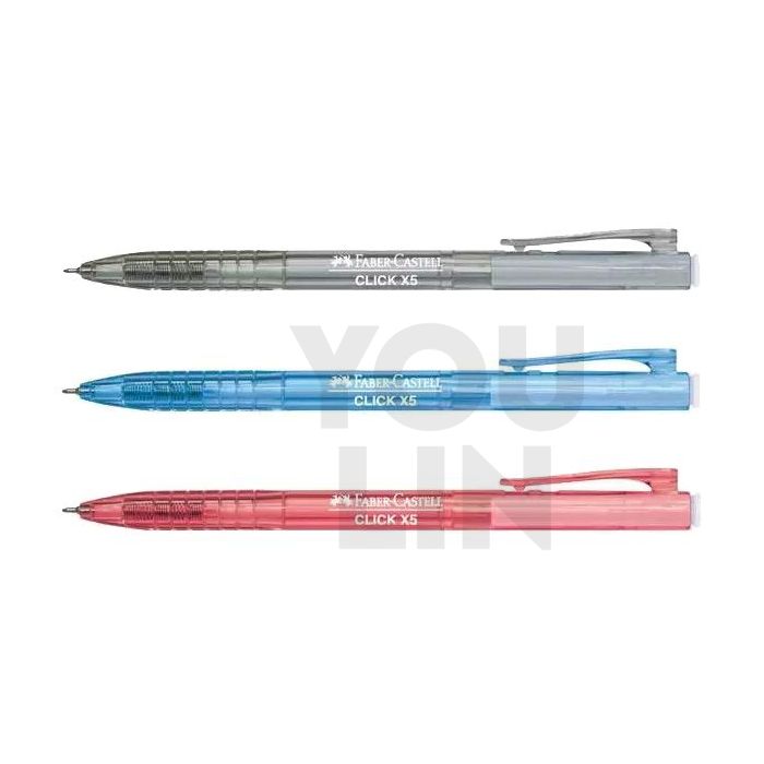 Faber Castell 0.5MM Click X5 Ball Pen