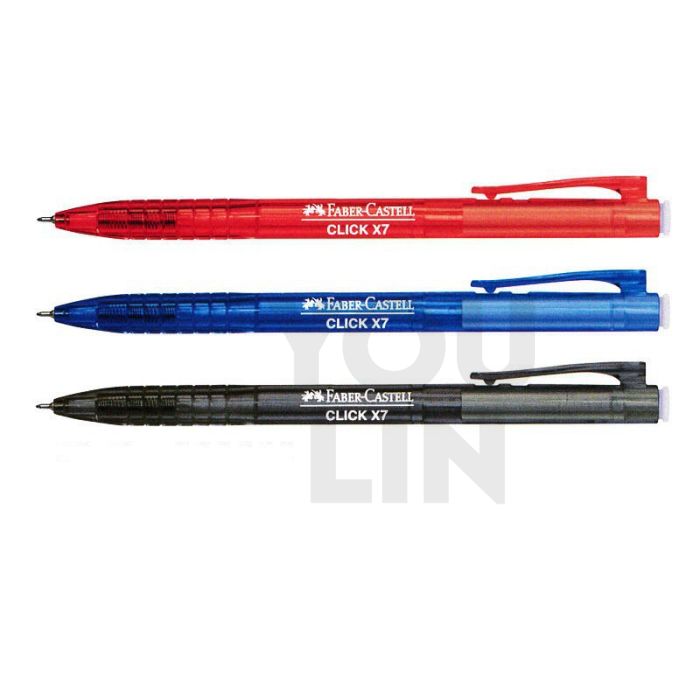 Faber Castell 0.7MM Click X7 Ball Pen
