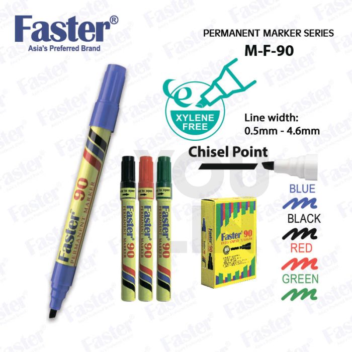 Faster 90 Permanent Marker Pen