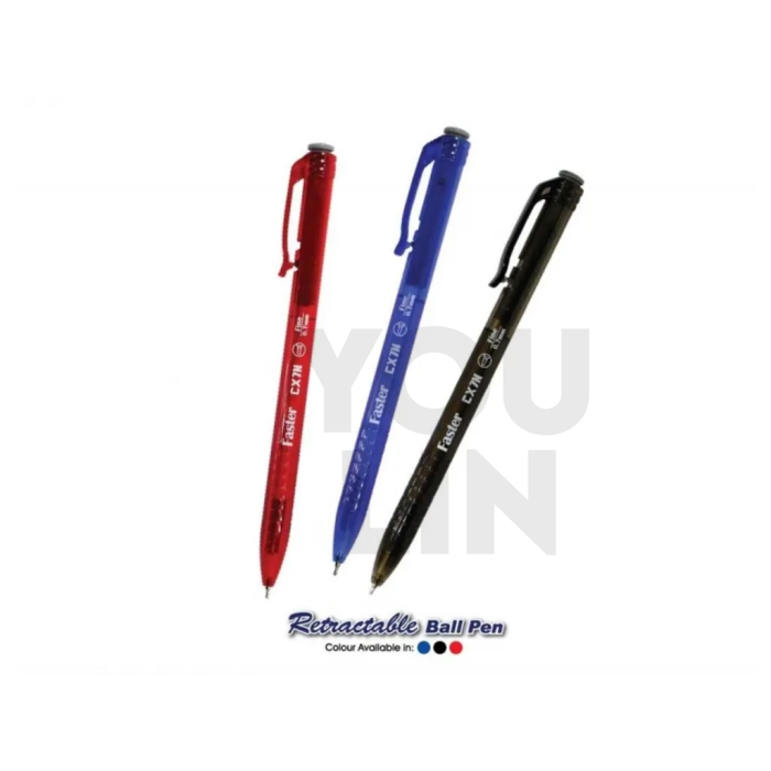 Faster 0.7mm Ret Ball Pen