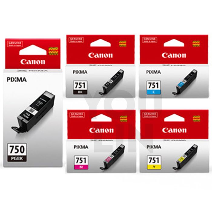 Canon CLI-751 Ink Cartridge (Per Pcs) - Colour