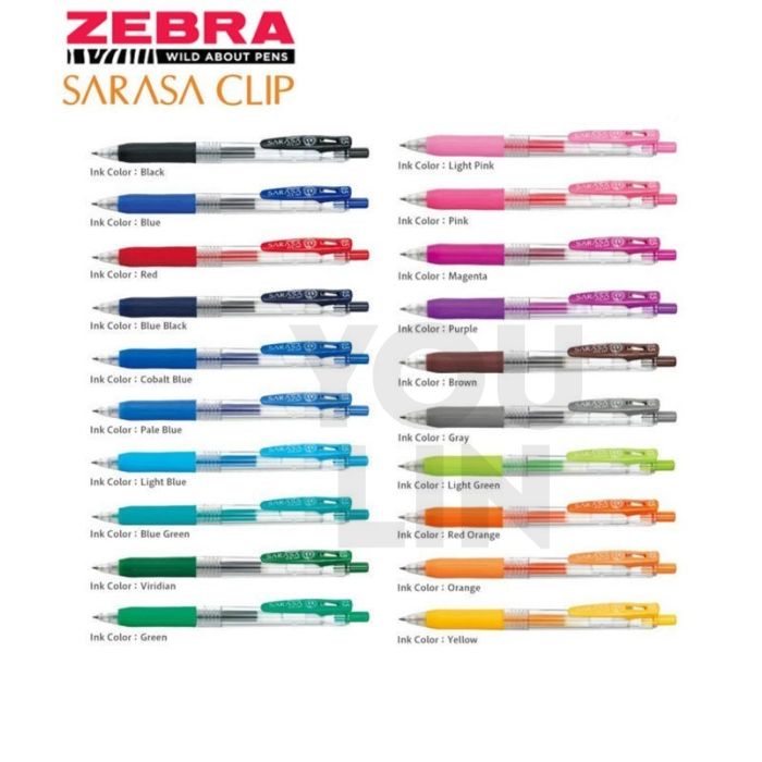 Zebra JJb15 Sarasa Clip Gel Pen 0.7MM