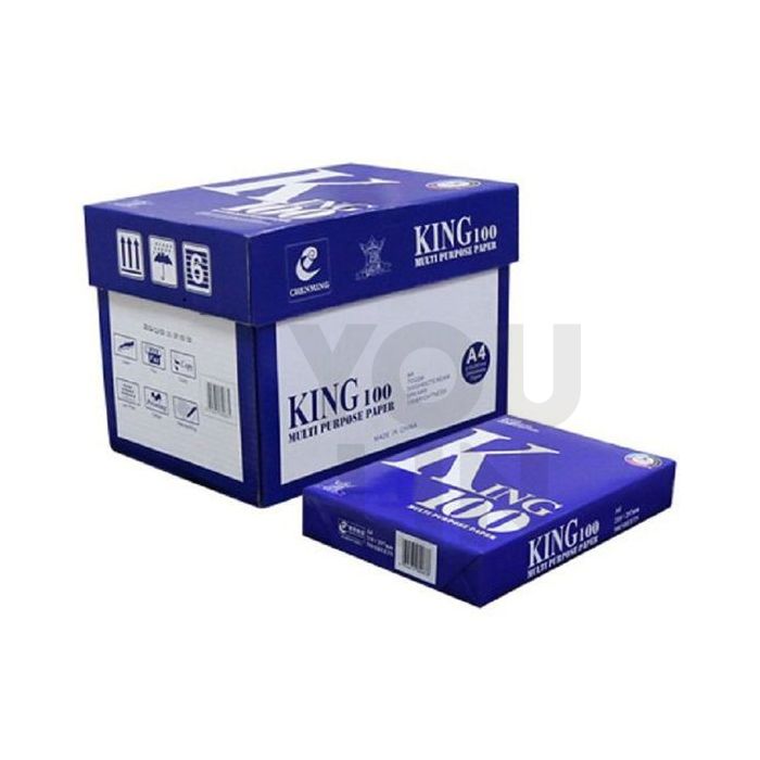 KING 100 80gsm A4 Paper 500's - WHILE STOCK LAST