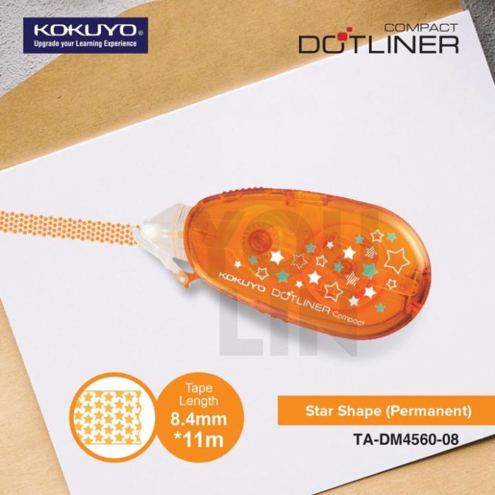 Kokuyo TA-DM4560-08 Dotliner Compact Glue Tape