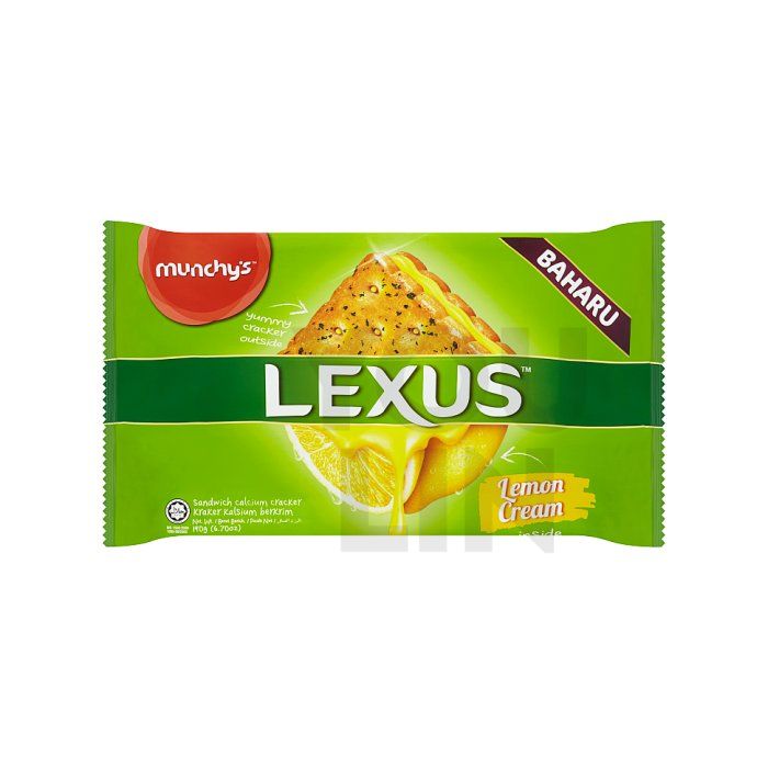 LEXUS BISCUITS (LEMON CREAM) - 190G