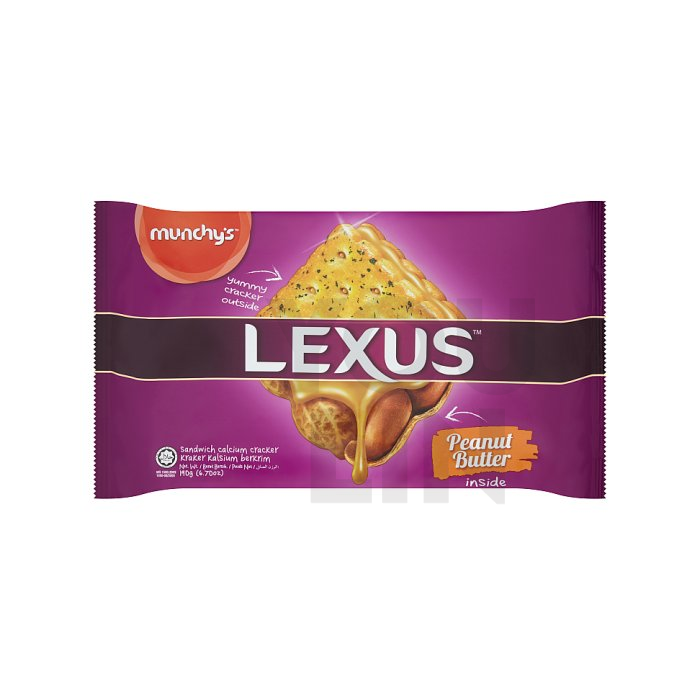LEXUS BISCUITS (PEANUT) -190G 