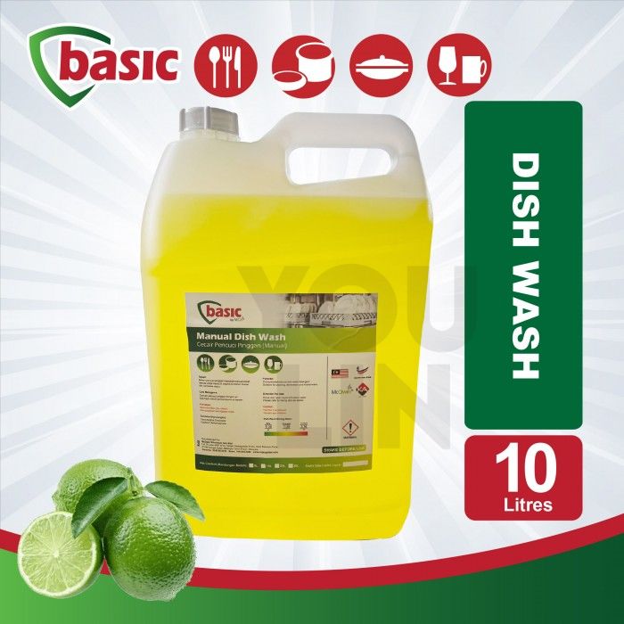 BASIC MANUAL DISH WASH - 10L